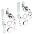 7/8" Cam Lock U 9943, for Drawers, Cabinets, File Boxes, 2 Sets - size: 7/8" Length