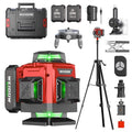 WEIDDW Laser Level 360° Green Cross Line Self Leveling Laser Measuring Tool - size: XL