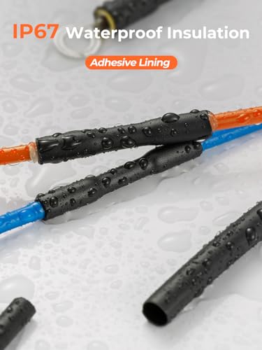 5/16" Heat Shrink Tubing, 3:1 Adhesive Lined Waterproof Tube | Marine Grade Dual Wall Shrink Tube for Wire Protection. 20 FT Tubing Provides Waterproof Insulation for Electrical Repairs - size: 5/16"(7.9mm)-20Ft