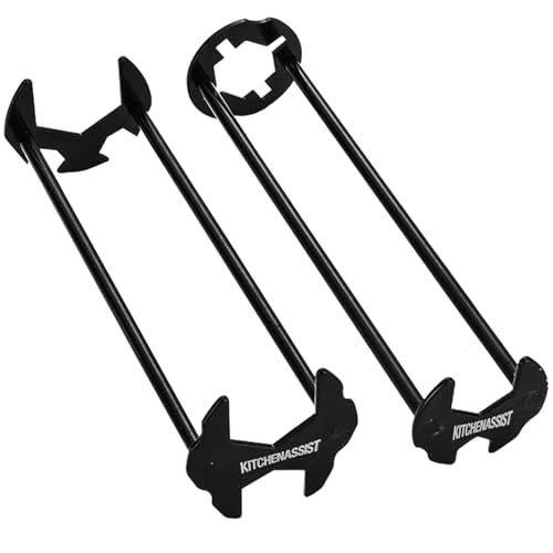 2pcs Basin Wrench Multifunctional Sink Wrench 7 Sizes Faucet Tool Four-jaw Hex Spanner Universal Plumbers Tool for Tight Spaces Kitchen Bathroom Home