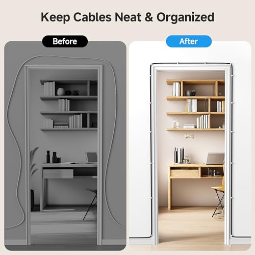 Cable Matters 200-Pack Nail-in Cable Clips, Cord Organizer, 7mm / 0.27 in.