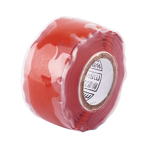 Walfront Self Fusing Silicone Tape Waterproof for Plumbing Hose Repair Electrical Insulation and Pipe Sealing