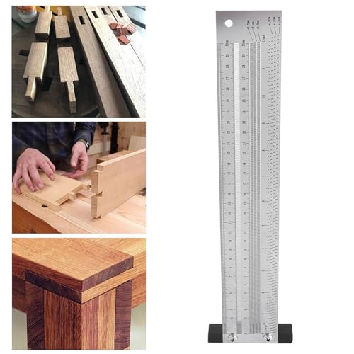 T Ruler Marking Gauge 12in Marking Line Ruler Stainless Steel