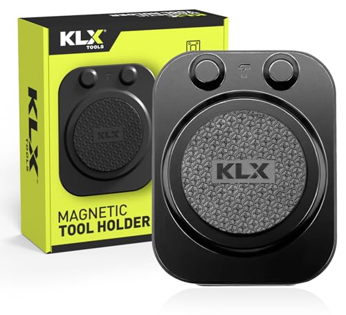 Magnetic Tool Holder - Strong Clip-On Belt Magnet Holster for Screws, Nails, Drill Bits, Hammer, Sockets, Pliers, Screw Drivers, Trowel, Wrench, or Any Magnetic Tools