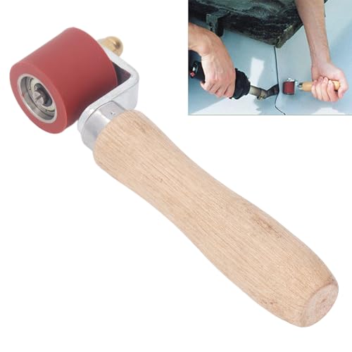 Silicone Seam Roller, 28mm Wallpaper Roller Tool, Smoothing Seam Roller with High Temperature Resistant, for Roofing, PVC, TPO, EPDM