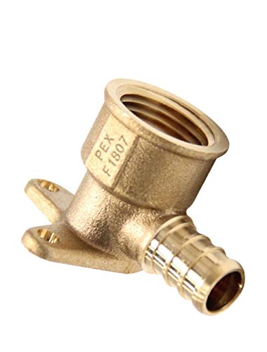 (Pack of 50) EFIELD Pex 1/2 Inch x 1/2 Inch Female NPT Drop-Ear Elbow - size: Pack of 50