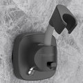 Shower Head Holder with Suction | 360° Swivel | Gray - color: Gray