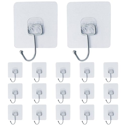 Bivethoi Adhesive Hooks, 20 Pack, 2.75 inch - size: Large hook