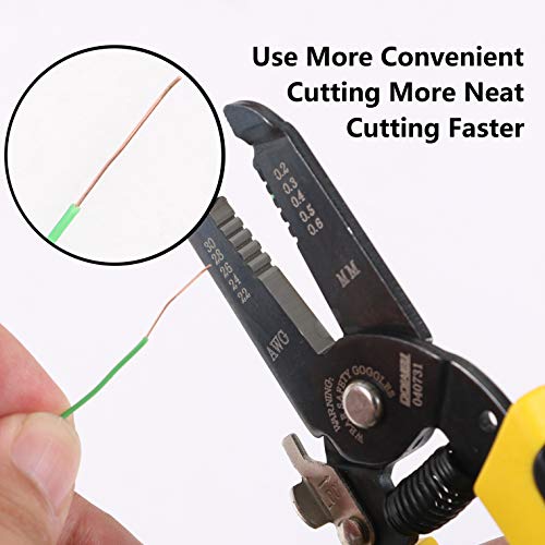 DOWELL Wire Stripper, 22-30 AWG Wire Cutter, Stripping Tool