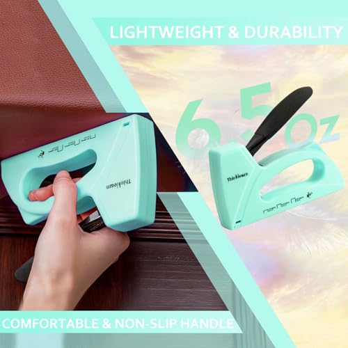 Light Duty Staple Gun for Wood, Upholstery Staple Gun for Classroom - color: Green