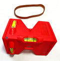 Triple Bubble Spirit Level, Red, Magnetic