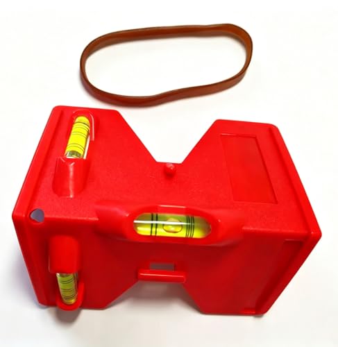 Triple Bubble Spirit Level, Red, Magnetic