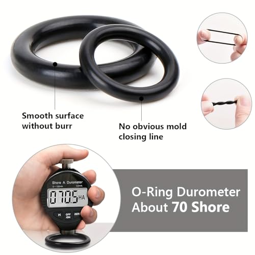 950 Pcs O-Ring O Rings Assortment Kit 20 Sizes Nitrile Rubber - style: 20 Size/950 Pcs