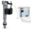 Toilet Fill Valve Replacement Kit, Adjustable 8"–13" Toilet Tank Fill Valve, Standard 7/8" Inlet Toilet Repair Kit Inside Tank, Quiet Refill Water, Easy DIY Fix for No Fill or Slow Filling Toilets