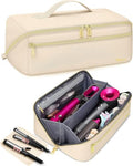 Mancro Hair Tools Travel Bag Compatible with Shark Flexstyle - color: Beige, size: Standard