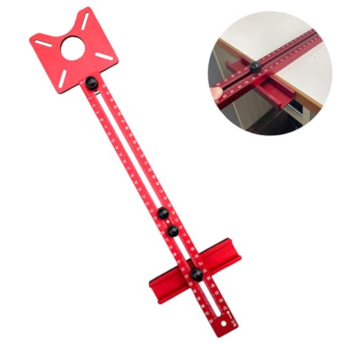 4 in 1 Router Circle Cutting Jig for Cutting Large Circles, Aluminum Alloy
