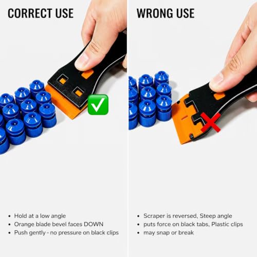 3D Printer Scraper Tool -22Pcs Plastic Scraper Kit for Scratch-Free Removal - style: 2 Plastic Scraper