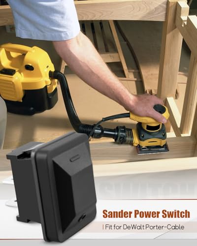 656494-00 Sander Power Switch Fit for DeWalt D26441, D26451, DWE6411, DWE6421, DW411, DW421, DWE6423, for Porter-Cable 370, 380 - Replacement for Orbital & Palm Sanders
