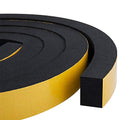 CloudBuyer Weather Stripping Foam 2-Roll, 1 Inch Wide X 3/4 Inch Thick, Insulation Strips with Adhesive for Door & Automotive, Air Conditioner Seal (13 Feet Total, 6.5 Feet/Roll) - size: 1in * 3/4in * 13FT