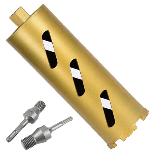 4" Dry Core Drill Bits 13in/330mm Drilling Depth，10mm Segment Height - size: 4 inches