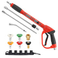 Tool Daily Pressure Washer Gun with Replacement Wand Extension, 64 Inch - size: 64inch
