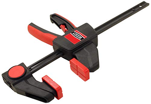 BESSEY EHK SERIES - 100 lb Clamping Force - 06 in - EHKM06 Trigger Clamp Set - 2.375 in. Throat Depth - Wood Clamps, Tools, & Equipment for Woodworking, Carpentry, Home Improvement, DIY - size: 6 in., style: 100 lb force