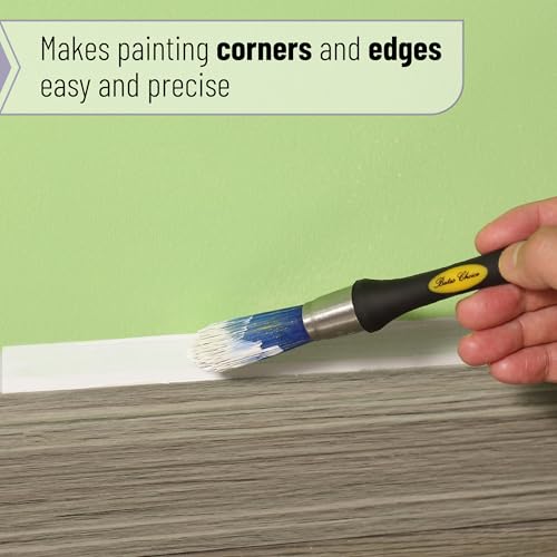Bates- Trim Paint Brush, 3 pcs, 5/8”, 3/4” and 1” (Pack of 3) - color: Yellow-black, size: 5/8”, 3/4”, 1” (Pack of 3)