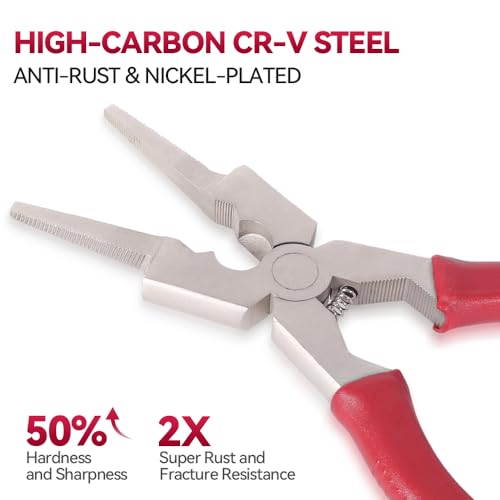 ARCCAPTAIN Professional 8" Welding Pliers, Sharp MIG Plier - style: Standard