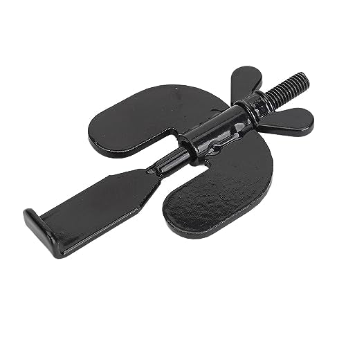Alomejor Door Stopper, Portable Security Lock Adjustable Stainless Steel for Travelers Home Hotel School Office