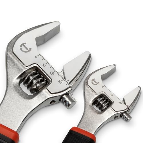 Crescent 2 Piece 6" & 10" Quick-Fit-Jaw Wrench Set | AC3610CVS - style: 6" & 10"