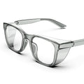 TOREGE Safety Glasses For Men,Clear Anti-Fog Anti-Blue Light Safety Goggles Scratch Resistant For Women Nurse - color: Grey
