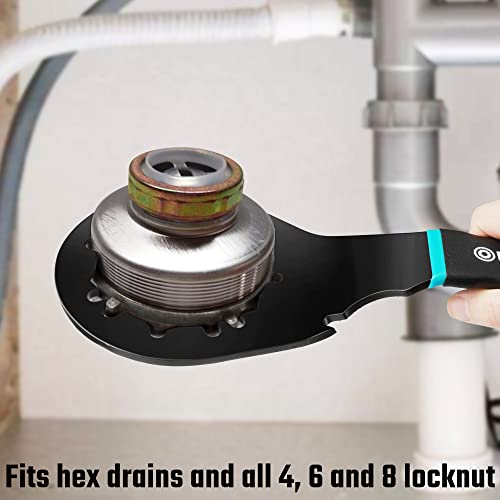 DURATECH Sink Drain Wrench, Universal Sink Wrench