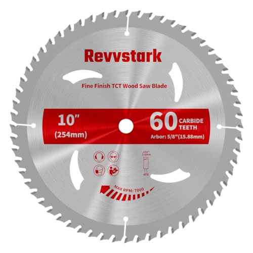 10 Inch 60T Table Saw Blades Circular Saw Blade for Wood Cutting - size: 10 In 60T