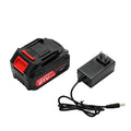 21v Lithium Battery - 4.0 Ah Battery with Charger Adapter Led Indicator Compatible with Leaf Blower - size: 4.0 AH