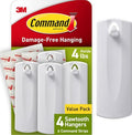 Command 4 lb Sawtooth Hangers, 4 Hangers, 8 Strips - size: 1 Pack