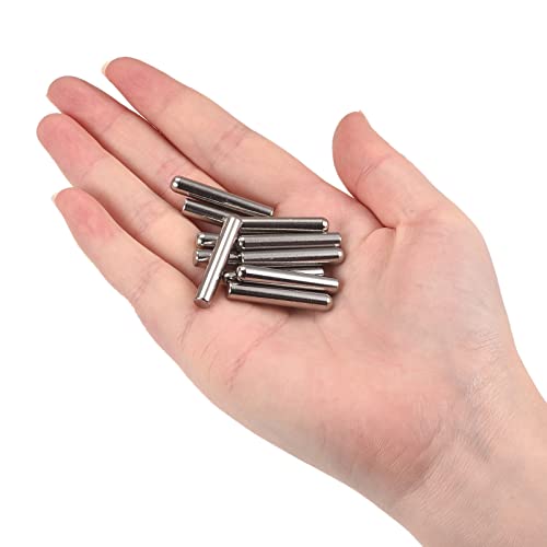 uxcell 6x30mm Dowel Pins, 5pcs 304 Stainless Steel Round Head Flat Chamfered End Dowel Pin Bunk Bed Pins Shelf Pegs Support Shelves Fasten Elements - size: 6x30mm