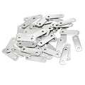 uxcell Repair Plate, 34mmx10mm, Flat Fixing Mending Corner Brace Bracket Connector, Pack of 50 - size: 34mm x 10mm