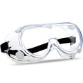 Super More Anti-Fog Protective Safety Goggles Clear Lens Wide-Vision - color: Transparent