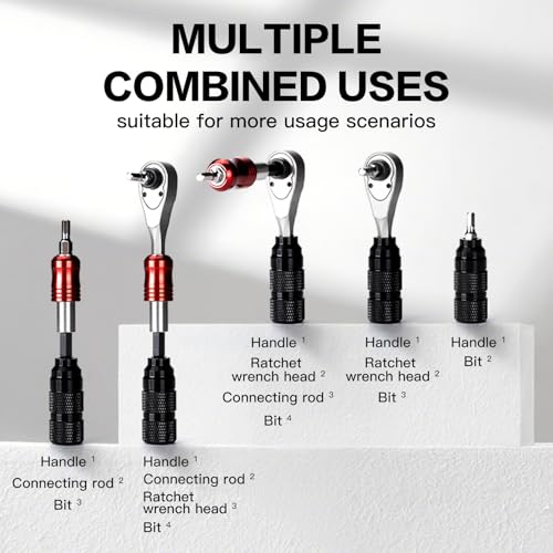 Bike Repair Kit Bike Multitool,Portable Bicycle Tools with Tire Patch,Tire Lever,Ratchet Wrench,Screwdriver Bits,Mini Air Pump Bike Tool Case(Tool Kit with Pump) - size: Tool Kit with Pump