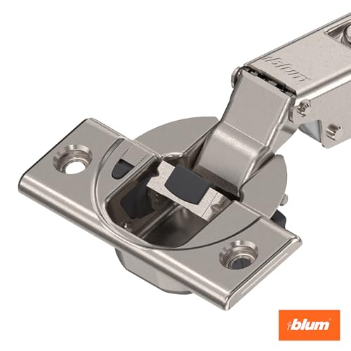 Blum Clip top BLUMOTION Hinge Kit Full Overlay 110° for Frameless Cabinets - size: 4 Kits