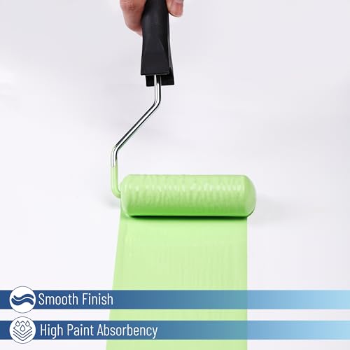 Bates- Foam Paint Roller Covers, 4 Inch, 30 Pack, Bulk High Density