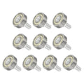 uxcell 10 PCS Drawer Rollers 19mm x 6mm Wheel 6mm Step, Steel Bearing Roller Drawer Pulley Bearing Replacement Wheels for Windows Sliding Door Track Guide, M6 x 10mm Thread - size: 6mm
