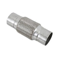 3''X6''universal stainless steel Exhaust Flex Pipe with Ends 10" Inch Long Heavy Dutydouble braided bendable exhaust Flex Pipe - size: 3''X6''X10''