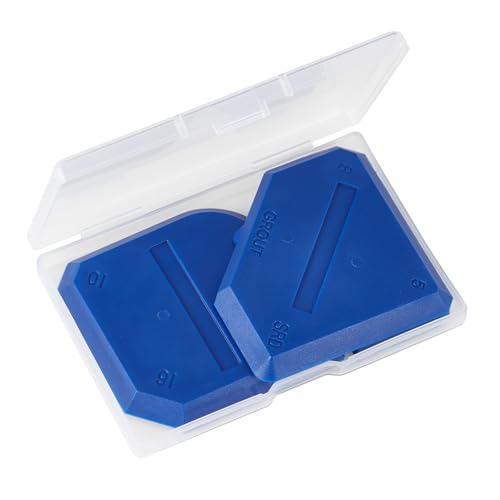 Silicone Caulking Tools Compatible with Sealant Grout Finishing Sealing 3 Pieces Blue Caulk Tool Kit Caulking Finishing Tools