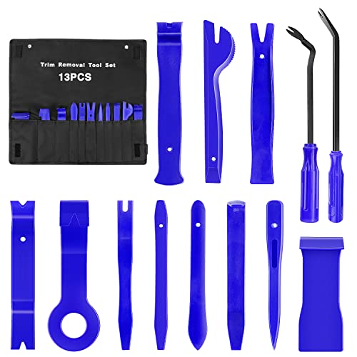 GOOACC 13PCS Nylon Trim Removal Tool Set - color: Blue, size: 13Pcs