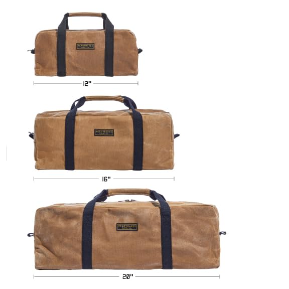 Readywares 12" Utility Bag | Waxed Canvas Small Heavy Duty Tool Bag - size: 12" Utility Bag