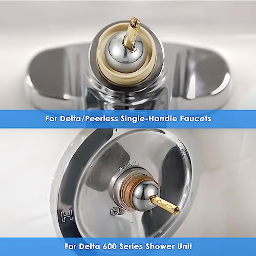 Dreyoo Shower Faucet Repair Kit Compatible with Delta/Peerless, 2 Pack