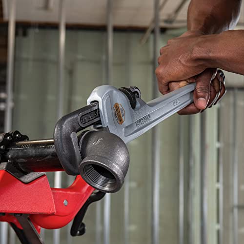 RIDGID 31100 Model 818 Aluminum Straight Pipe Wrench, 18-inch Plumbing Wrench - size: 18", style: Pipe Wrench