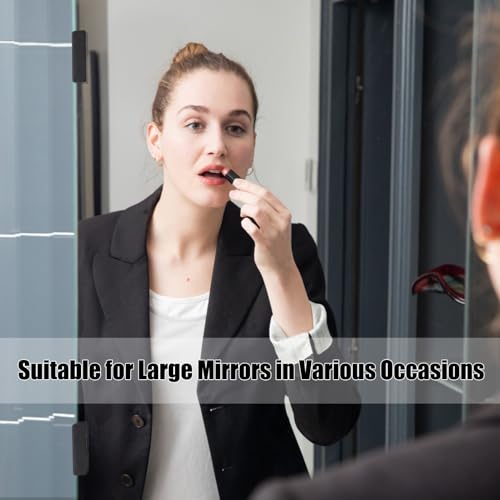 10 Pack Tile Display Wall Hanger Stainless Steel U Brackets with Screws Mirror Hanging Kit Heavy Duty Picture Hooks Tile Hanger for Large Mirrors, Picture Frame Ceramic Wall Display - size: Small