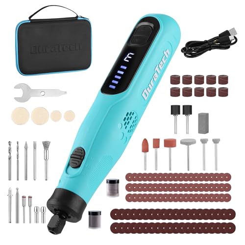DURATECH 3.6V Cordless Rotary Tool Kit with 135PC Accessories